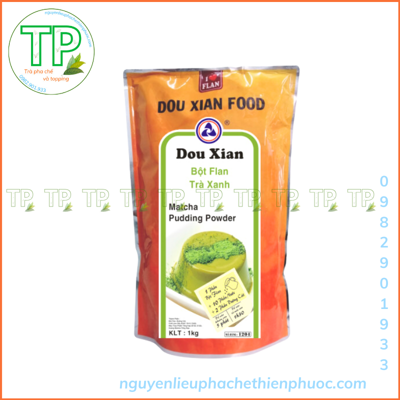 Bột pudding DouXian nhiều vị  - 100g