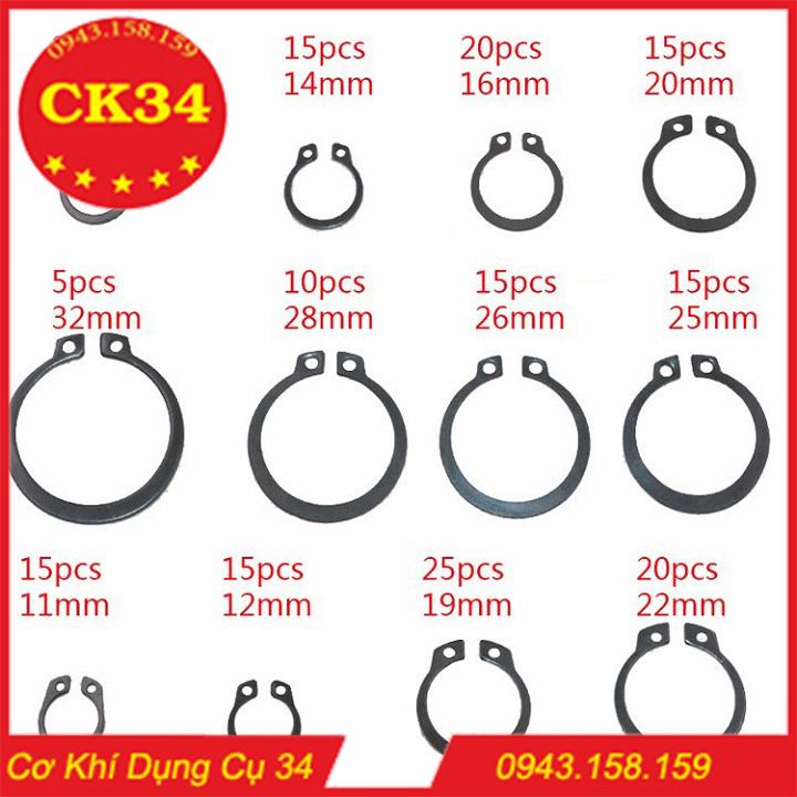 Vòng phanh chân trục circlip 300 PC