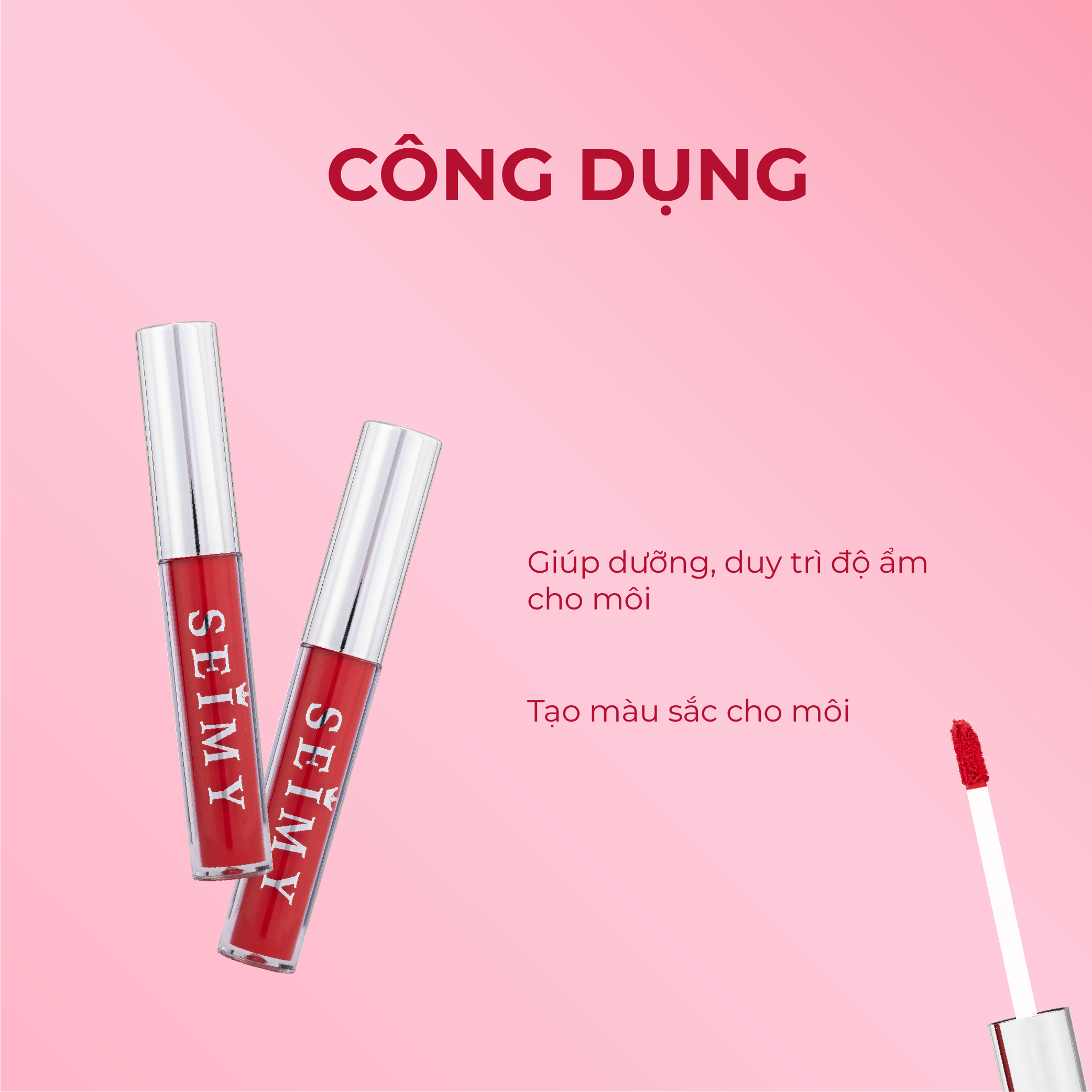 Son kem Seimy Princess Lipstick Matte 6.5ml