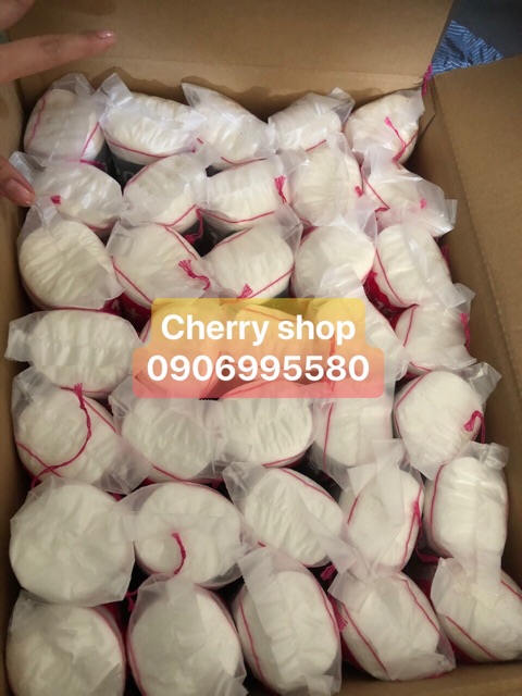 Bông tẩy trang Olea Cotton pads 120+20 miếng
