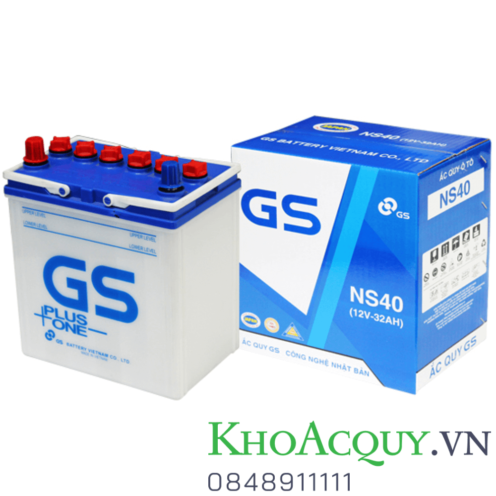 Ắc quy GS NS40 12V 32AH