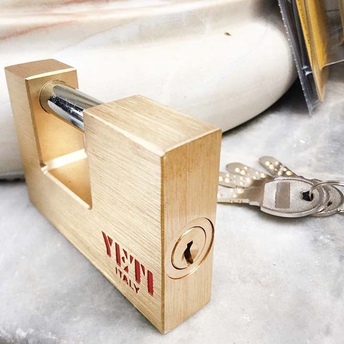 Ổ khóa cầu ngang chống cắt 80cm (Italy) Cao cấp