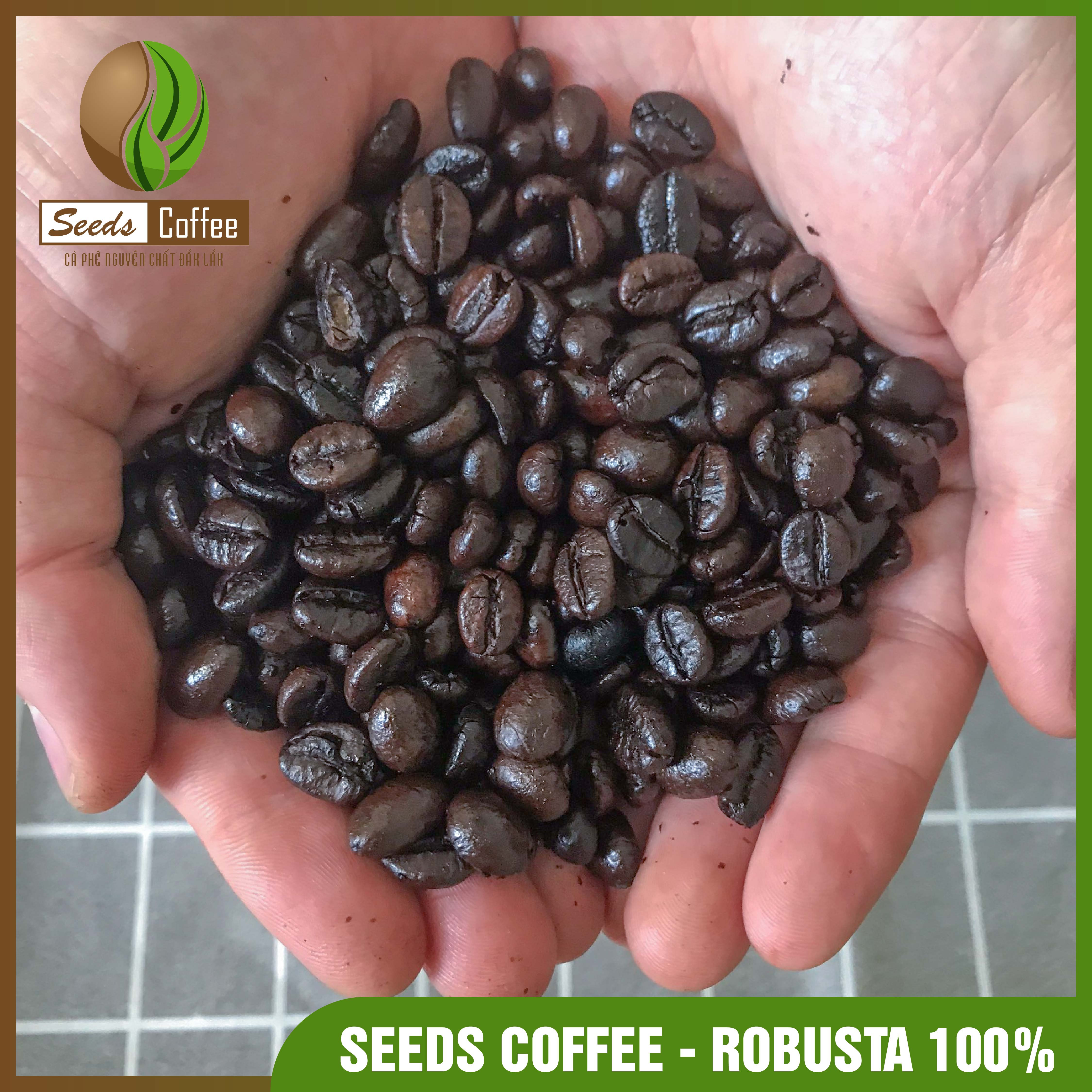 Cà phê rang xay nguyên chất Đắk Lắk Robusta