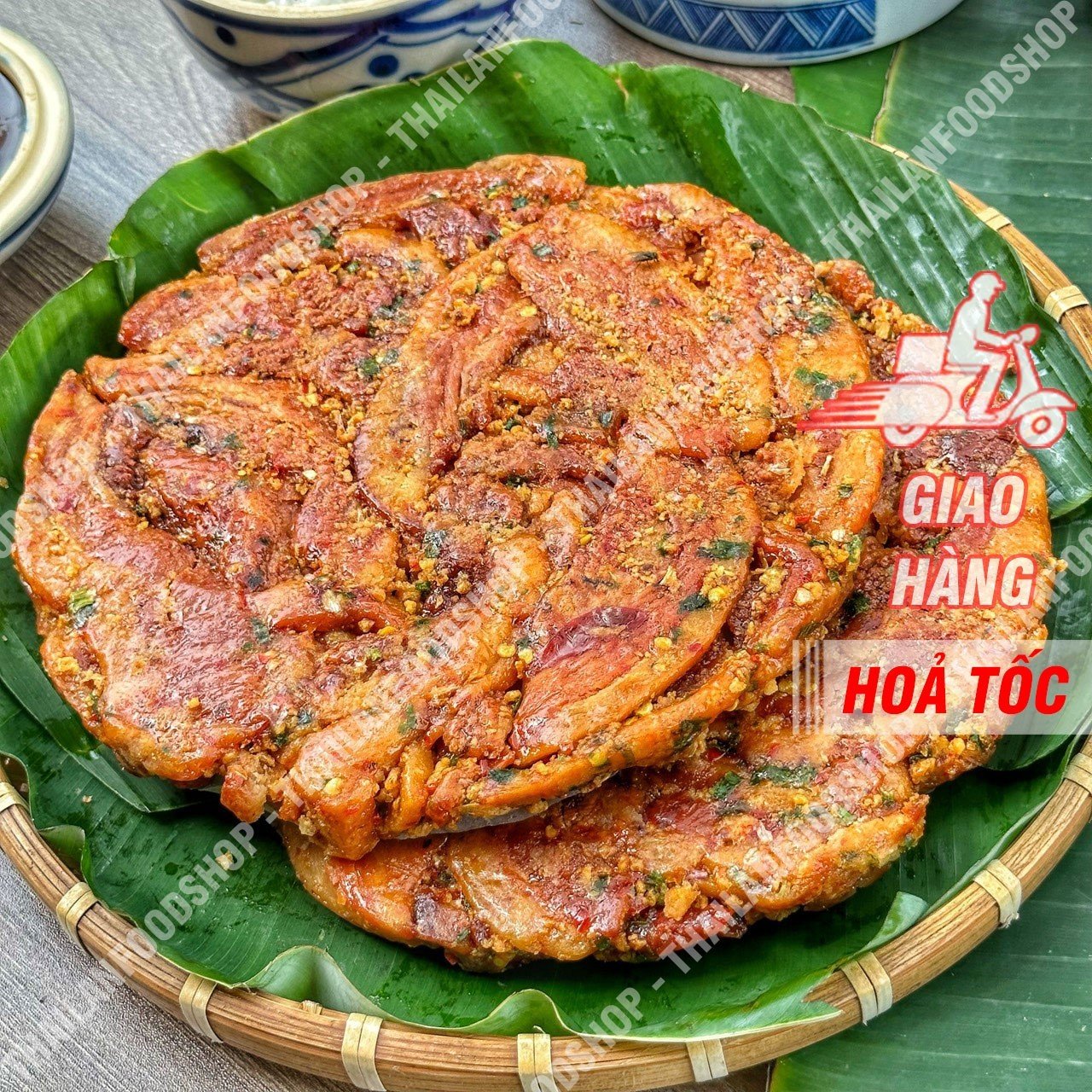 Bánh Tóp Mỡ Mắm Hành Túi 300gram