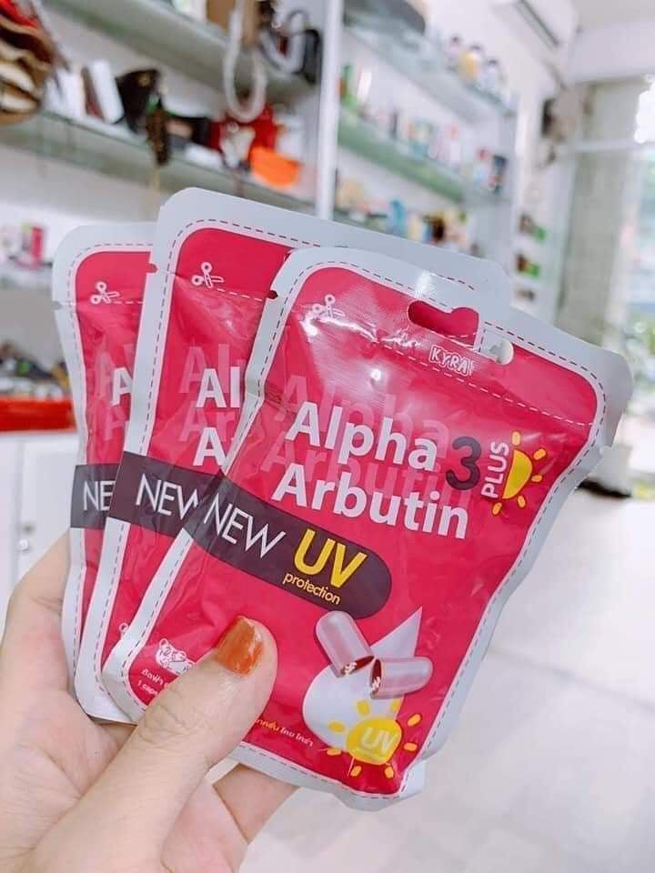 Vỉ Kích Trắng ALPHA ARBUTIN UV Thái Lan