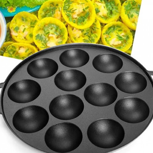 Khuôn đổ bánh khọt 8 lỗ