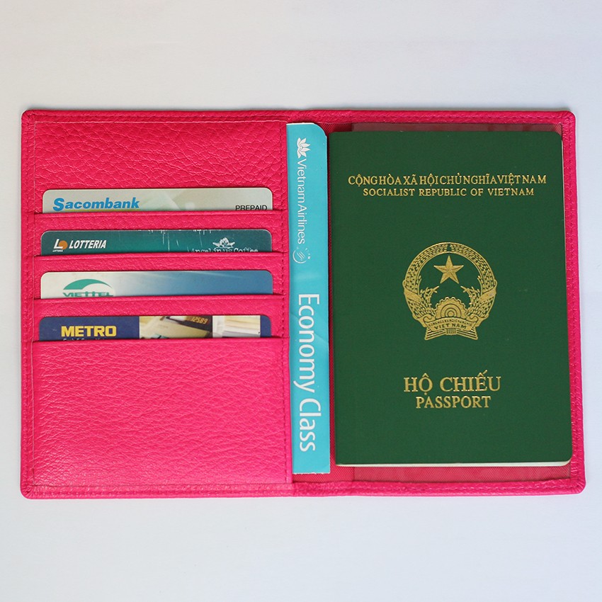 Ví đựng passport Nữ - Raica Hồng