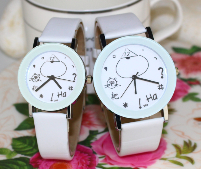 Đồng watch couple cartoon motifs fun-sale price above is 2 PCs as picture