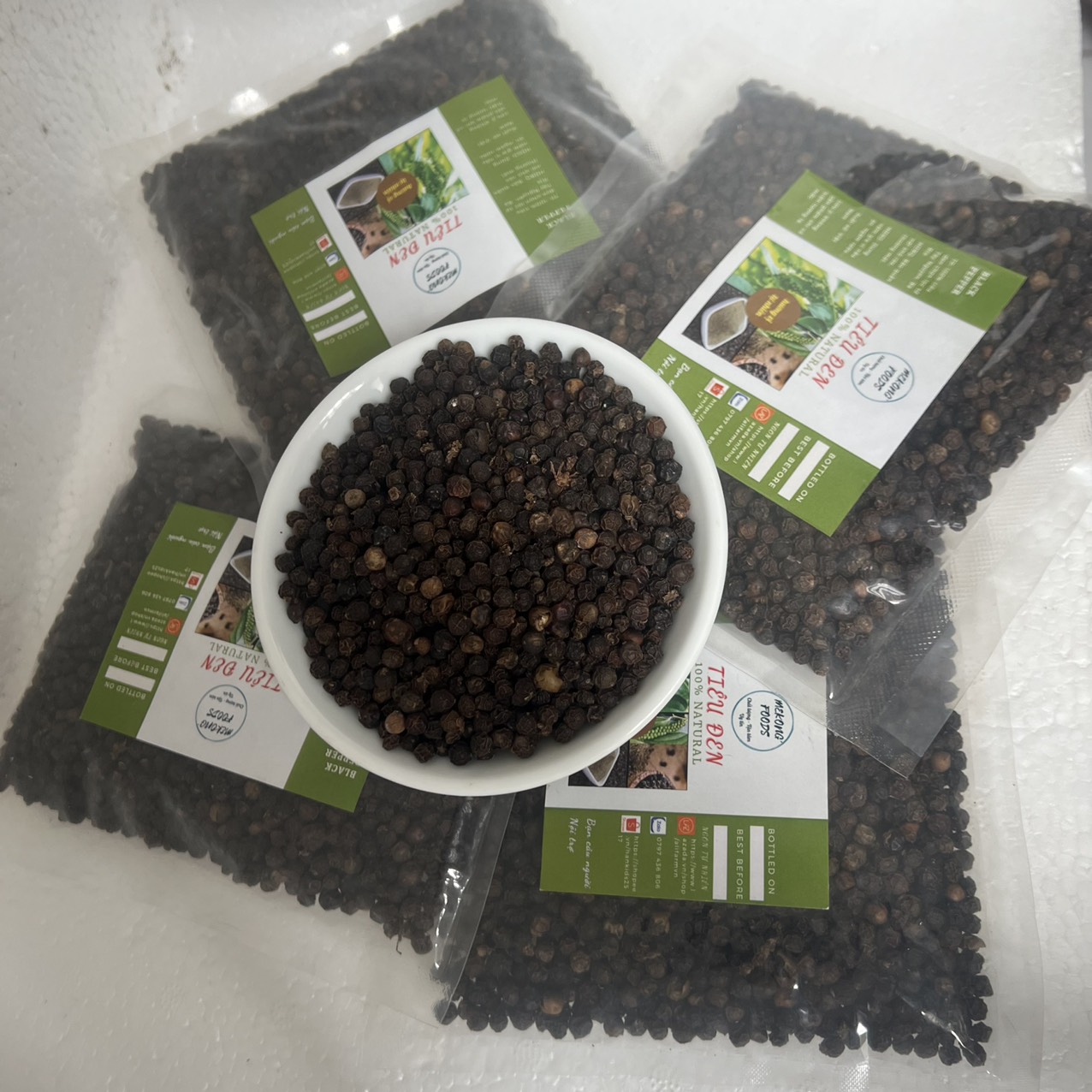 200gr tiêu Hạt Đaklac