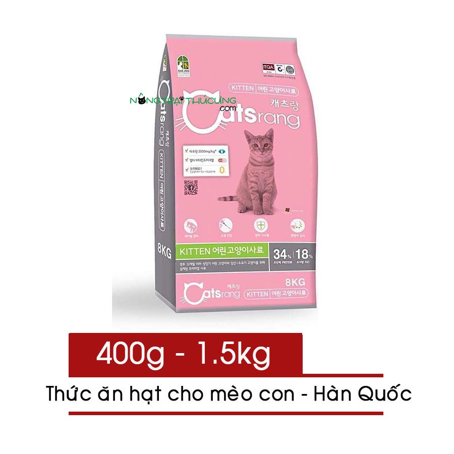 Thức ăn hạt cho mèo con - CATSRANG KITTEN - Nhập Hàn Quốc - [Nông Trại Thú Cưng]