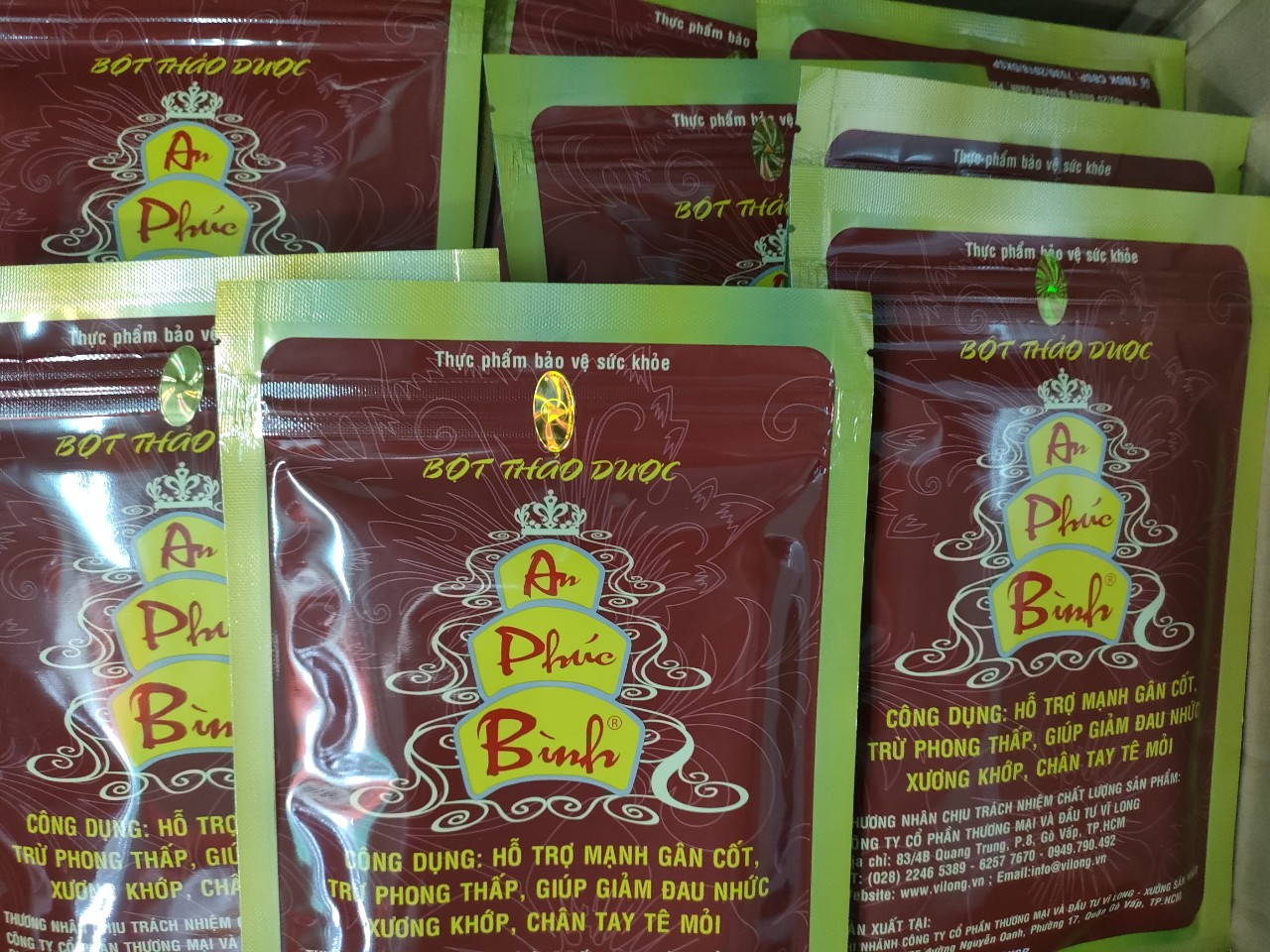 bột thảo dược An Phúc Bình 72g