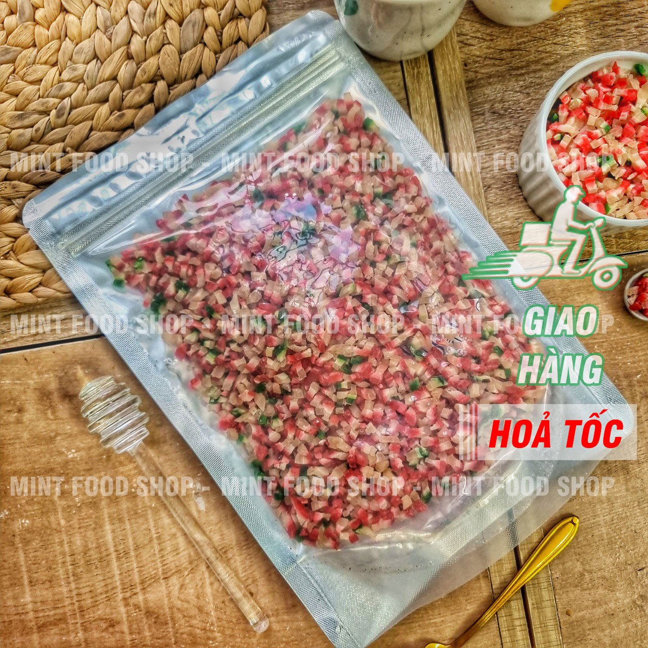 3 Color dried pomegranate seeds 500gram bag