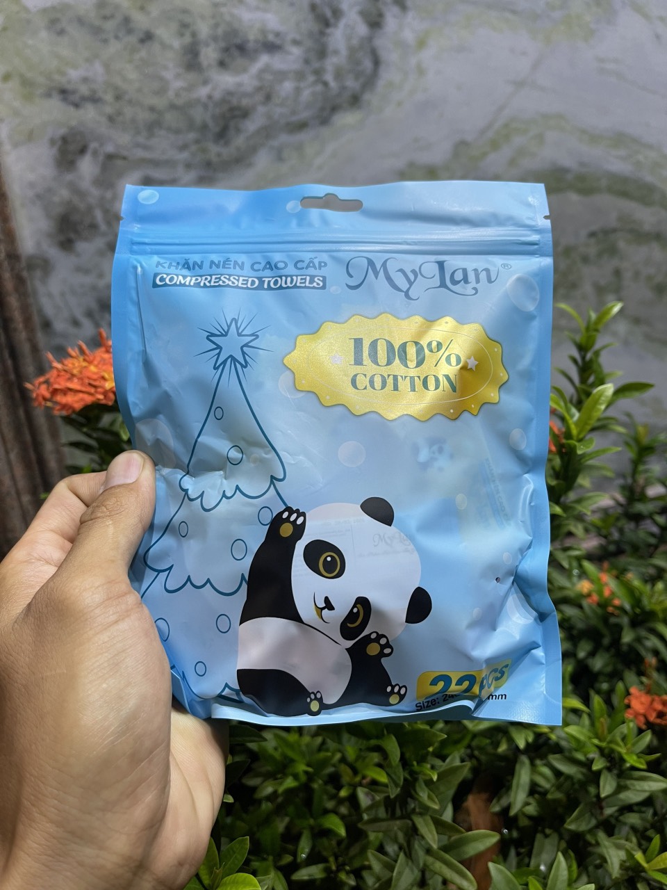( Hàng siêu tiện ích) khăn nén cao cấp my lan