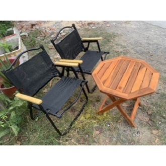 Ghế xếp Camping  gấp gọn du lịch dã ngoại ( 2 ghế + 1 bàn đủ loại )