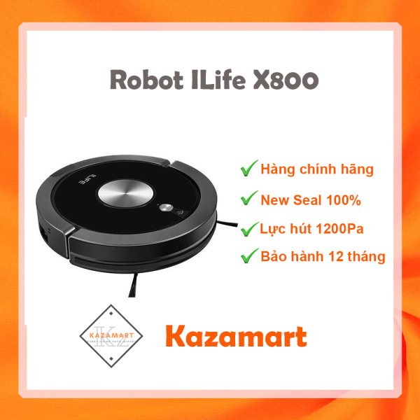 Robot Hút Bụi Lau Nhà ILIFE X800 ✔️ Hàng Chính Hãng ✔️ Giá Tốt ✔️ Bảo Hành 12 Tháng