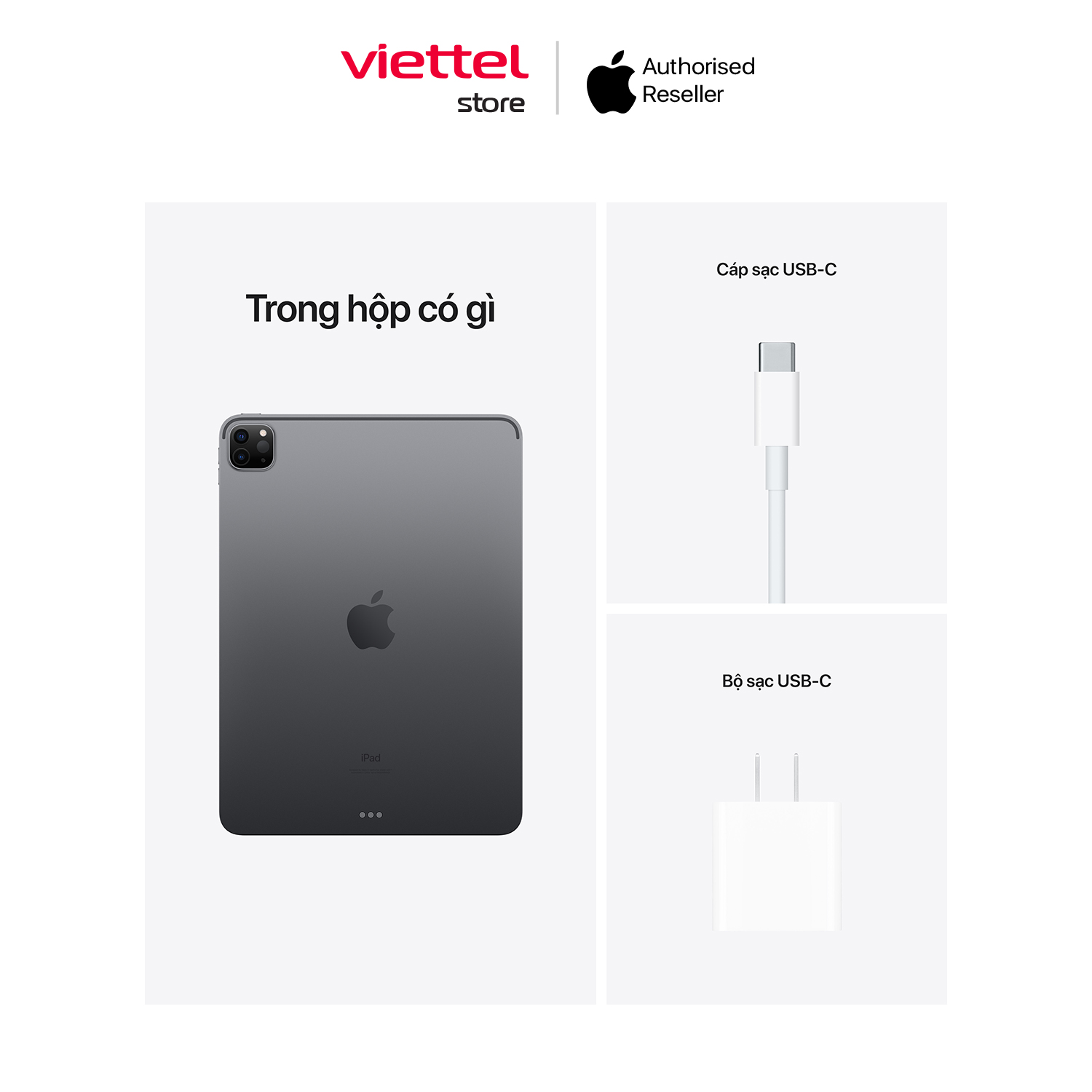 Apple iPad Pro 11 (2021) WIFI Chính hãng (ZA/A) [Viettel Store]