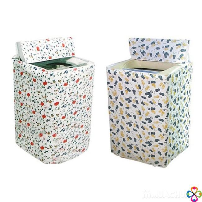 Áo trùm máy giặt - phủ bọc máy giặt lồng loại lớn Cửa đứng LOẠI DÀY (dành cho máy 7.5-9.5kg)