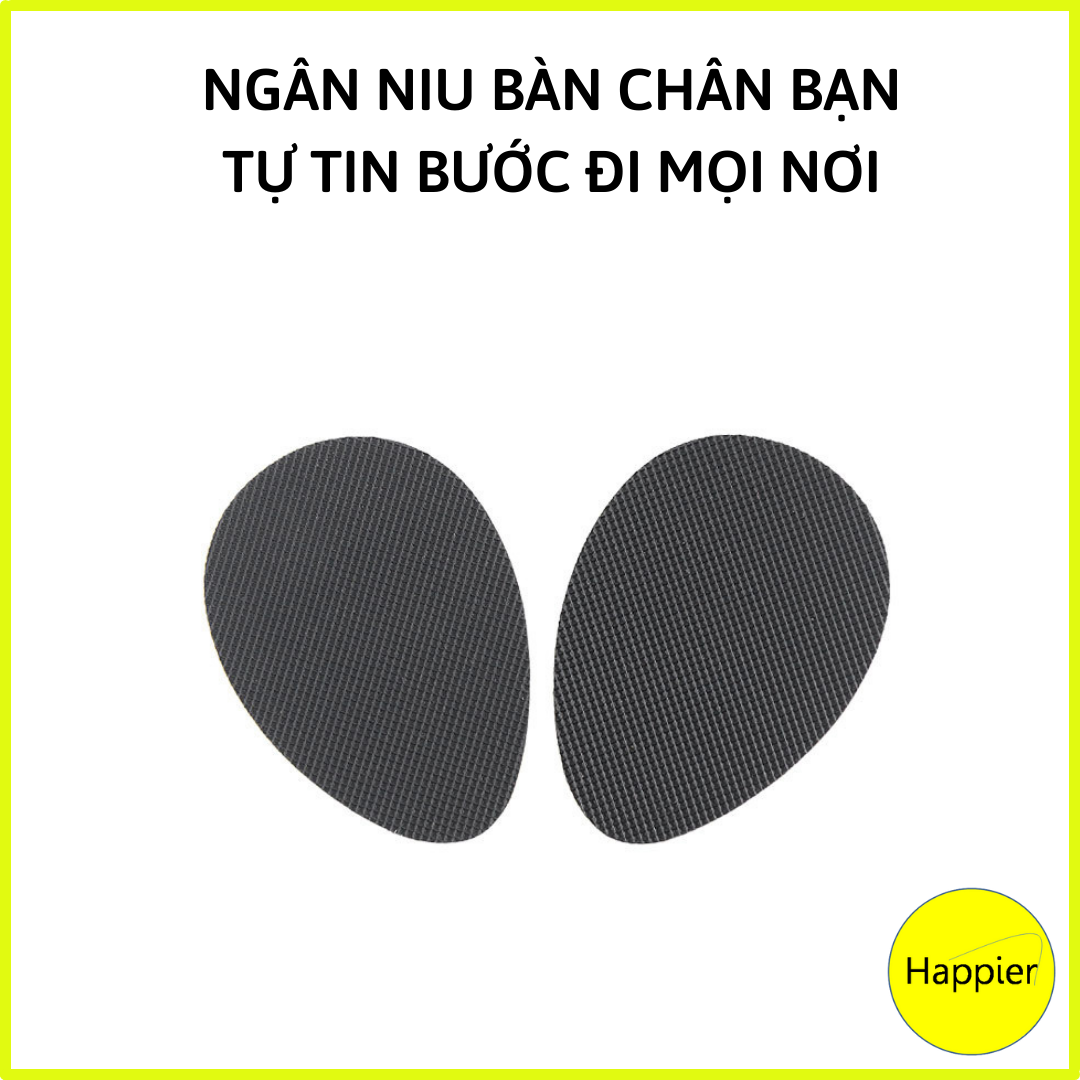 Miếng Dán Đế Chống Trơn Trượt Giày Cao Gót (2 Miếng)