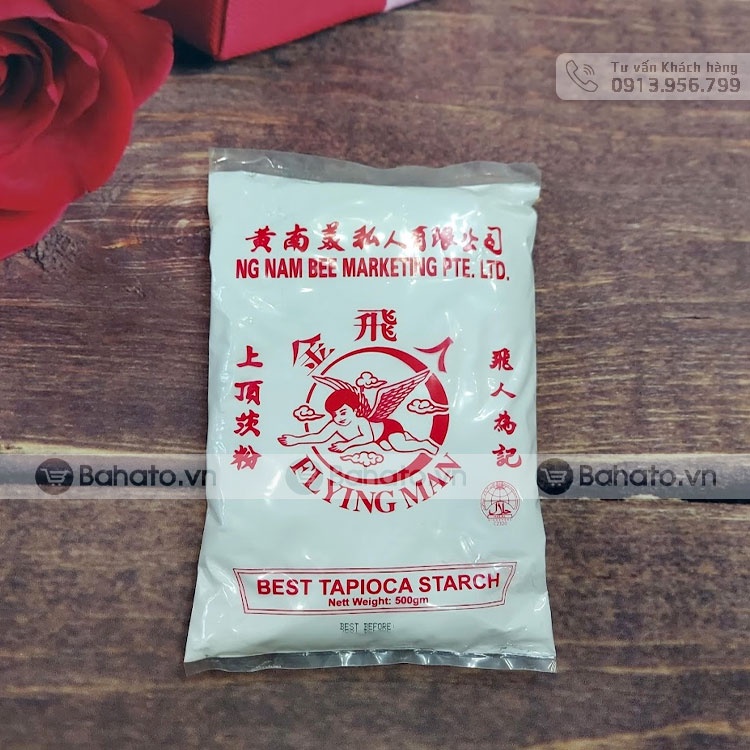 Bột năng Flying Man gói 500g