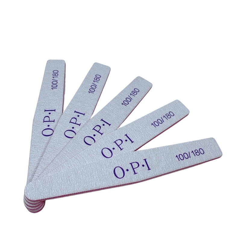 (lẻ 1 cái) Dũa móng OPI làm nail 100/180