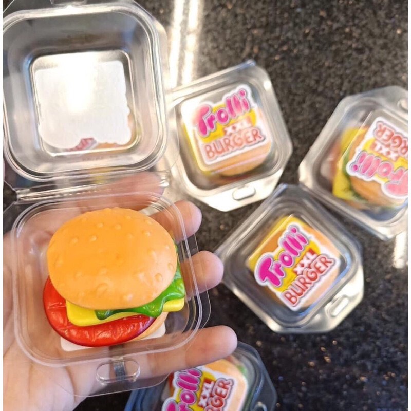 [Date :6/2026]Kẹo Dẻo Trolli Burger XXL Size Đại 50g [Hàng Chuẩn Đức ]