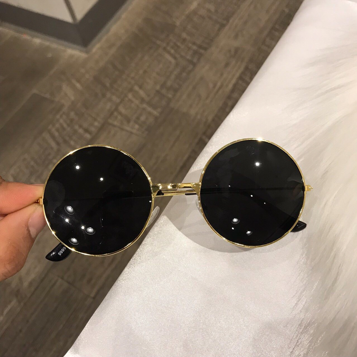 [Hcm]Mắt Kính Thời Trang Hot Ngố Tròn Thầy Bói 221 Sang Chảnh Cực Ngầu