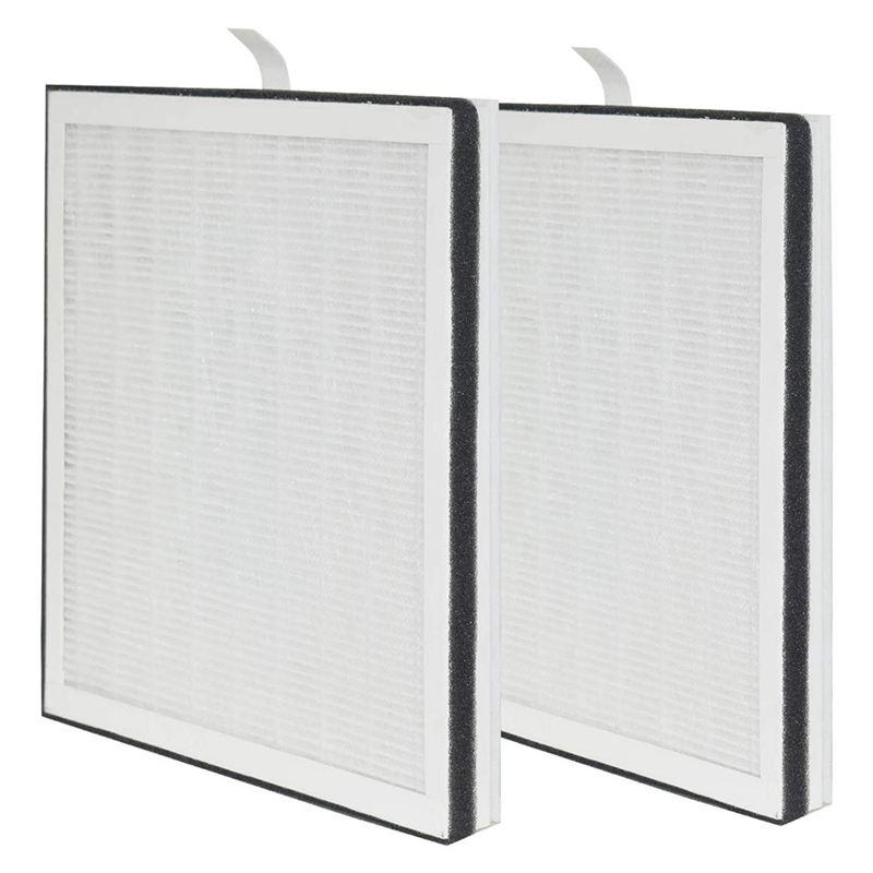 2Pcs High Efficiency 3-In-1 True HEPA Filter Replacement for PureZone Air Purifier Models Replace Part
