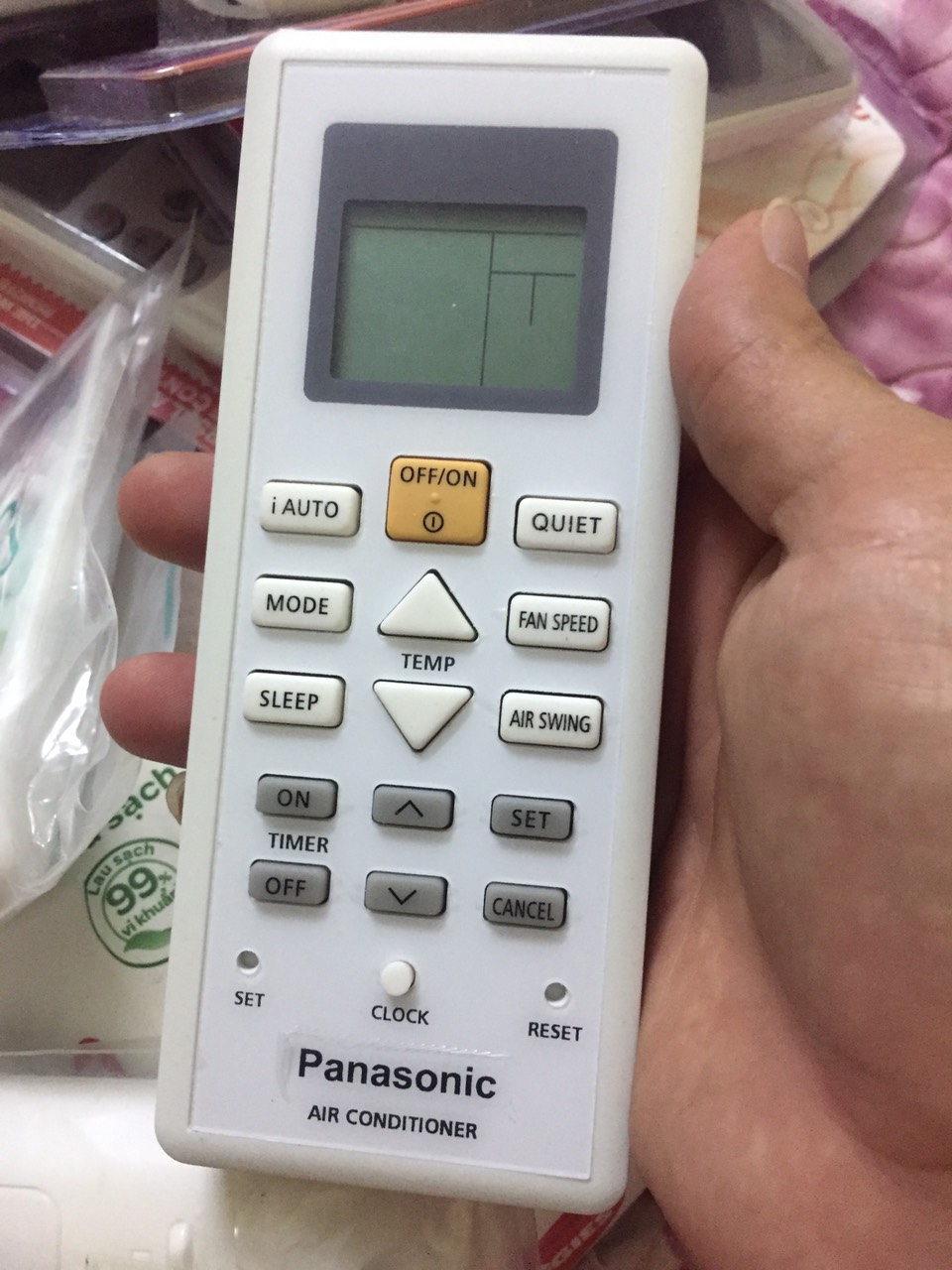 Điều khiển điều hòa panasonic