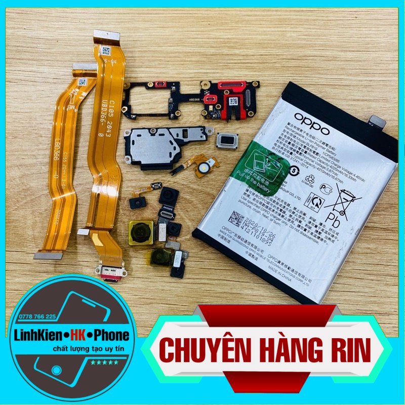 Camera trước + sau,cáp nối liền chân sạc,cáp nối main phụ,main phụ,loa ngoài,pin rin,loa trong,vân tay