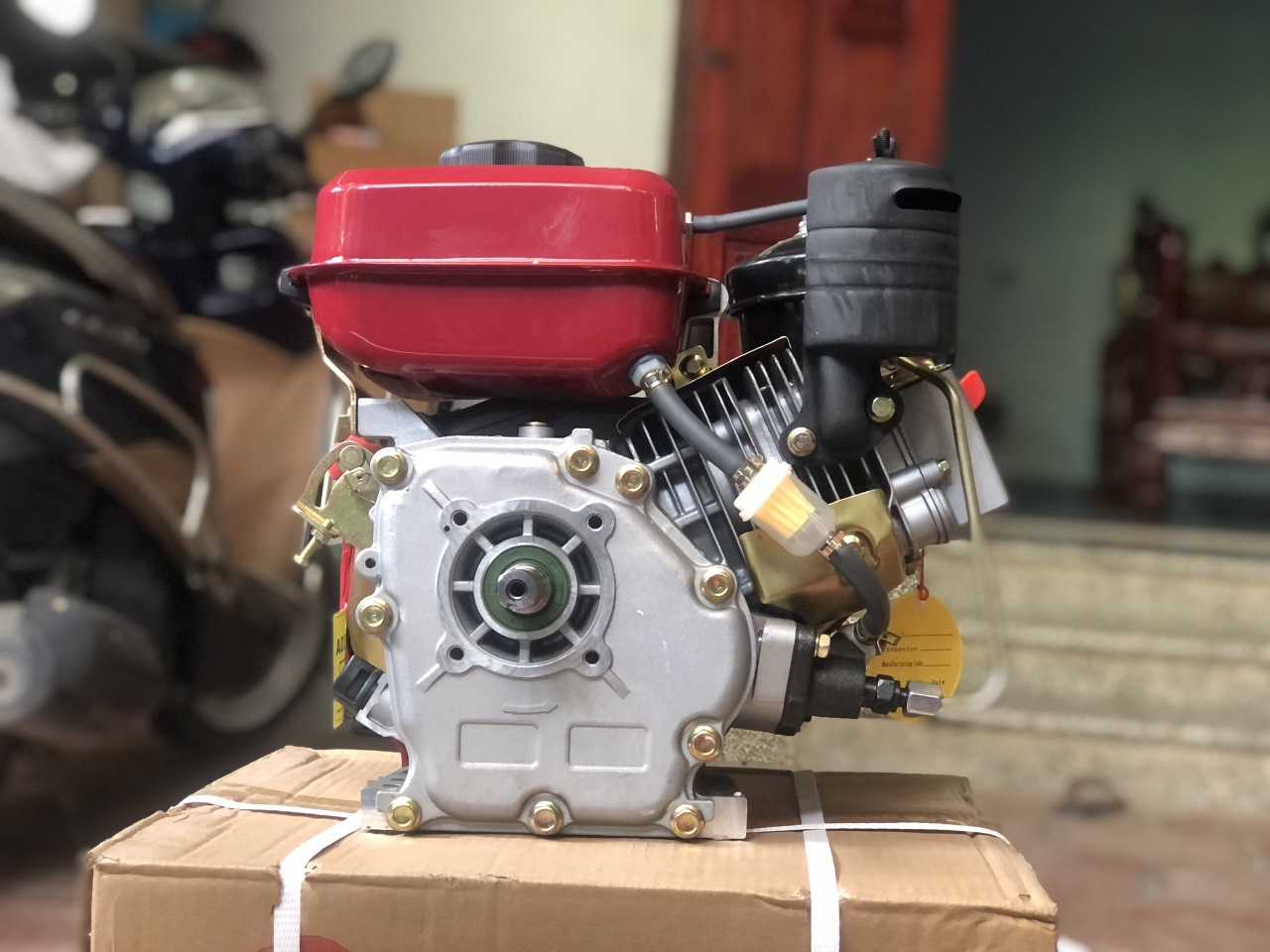 Động cơ gx200 chạy dầu kawaVn. Hàng chính hãng bảo hành 12 tháng
