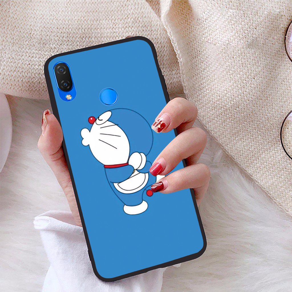 [HCM]Ốp lưng iCase dành cho Huawei Nova 3i viền dẻo TPU BST Mèo Máy Thông Minh