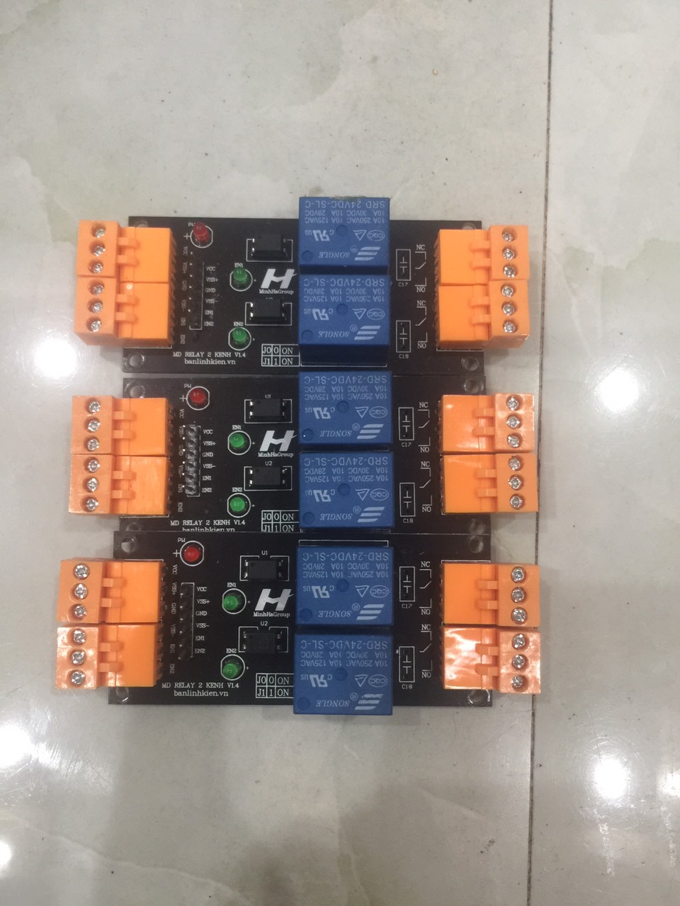 Module Relay 2 Kênh 5V10A RL2-0510