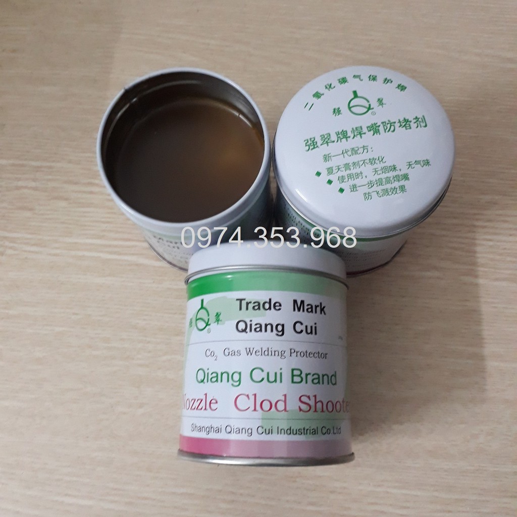 Mỡ hàn mig loại tốt (trắng) -  Sáp hàn chống dính bảo vệ chụp mỏ hàn
