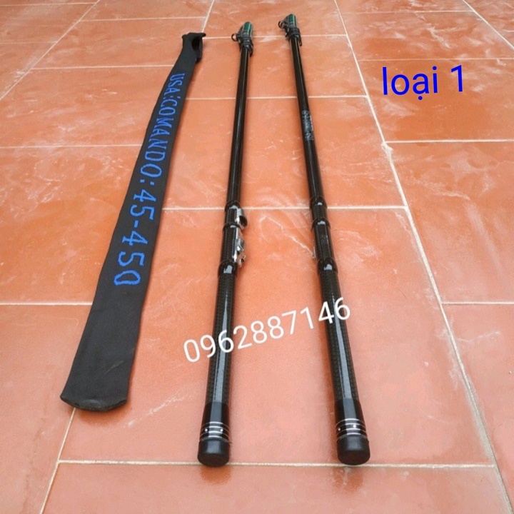 Cần câu lục cần lục xa bờ Comando USA 4m25 4m5 loại 1