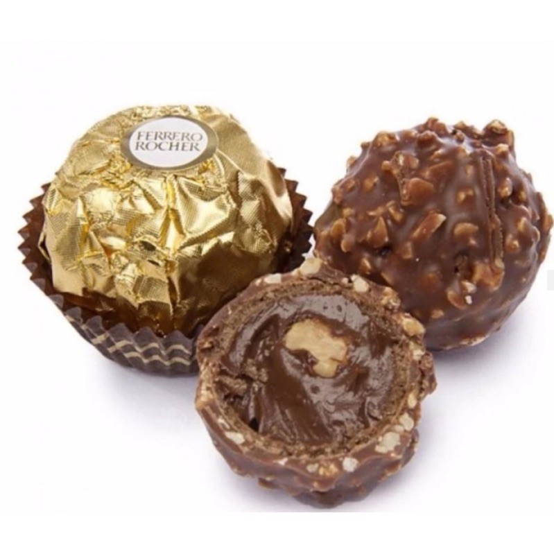 Socola Ferrero Rocher hình quả cầu Vàng
