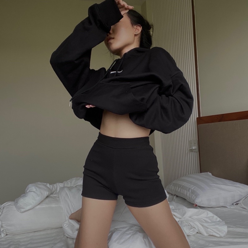 Quần Short Knit Legging Đùi Ôm