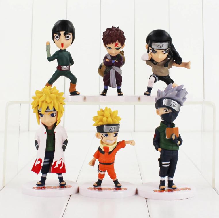 Bộ 06 mô hình nhân vật naruto