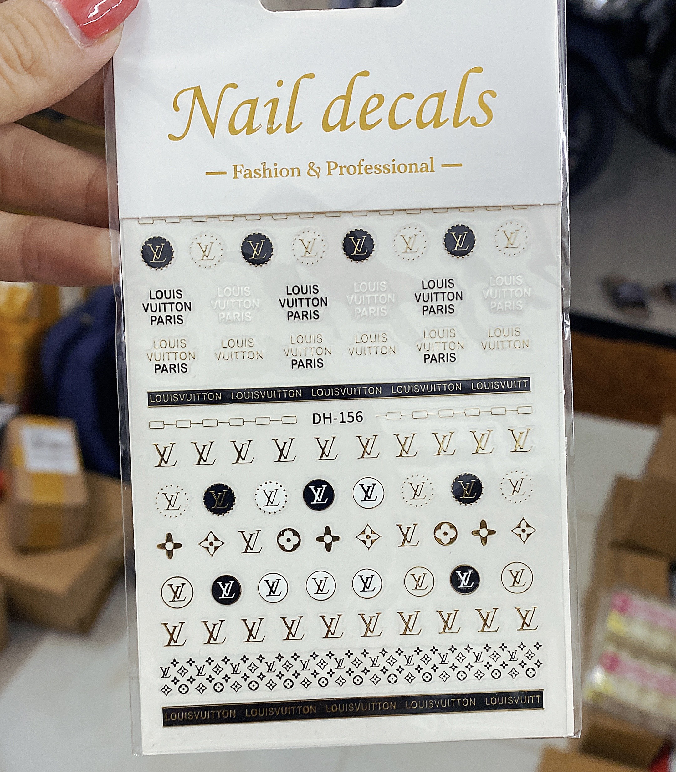 Sticker những mẫu thương hiệu Hot đẹp - Mini Nails