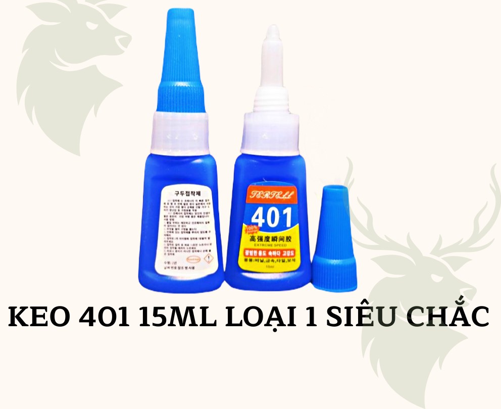 Keo 401 chuyên gắn móng, đính đá đá siêu chắc