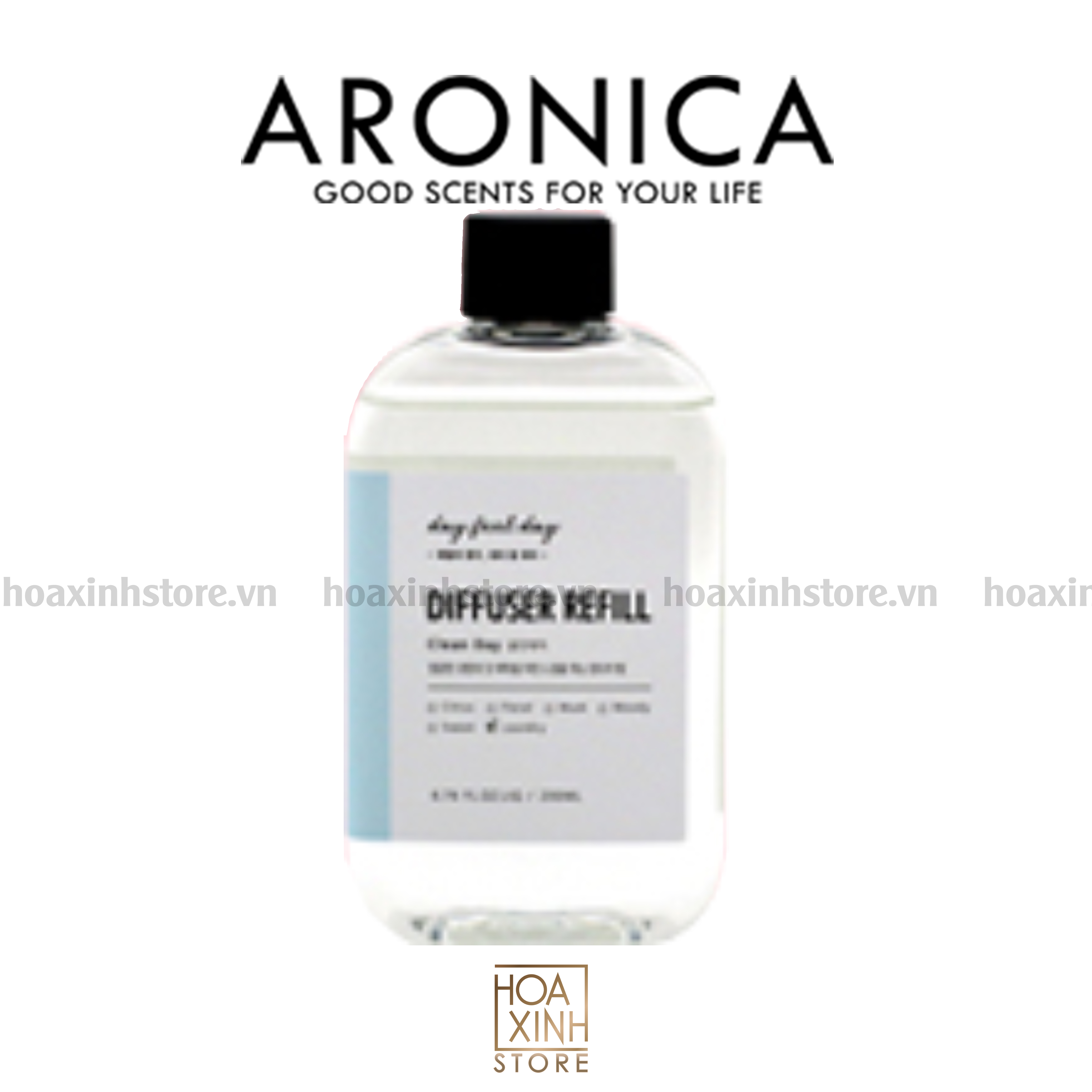Tinh Dầu Aronica Refill Diffuser Day Feel Day (Hàn Quốc 200ml)
