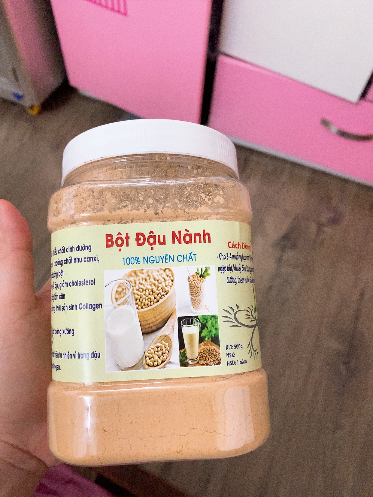 Bột đậu nành nguyên chất 500g
