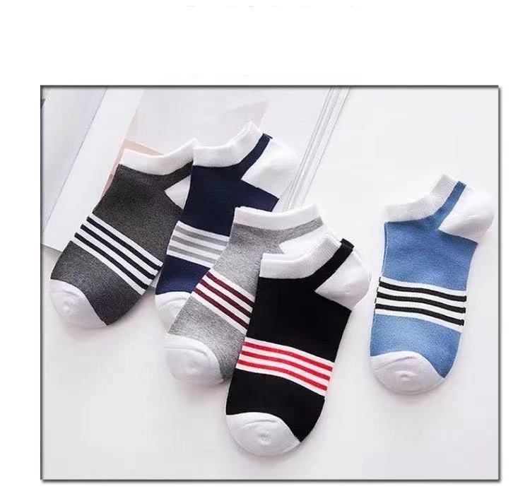 Combo 5 đôi tất vớ nam ngắn cổ thời trang thanh lịch MIM TNAM078