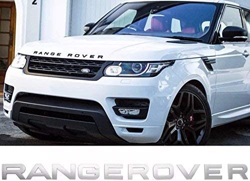 Tem Logo Chữ Nổi RANGE ROVER Dán Tráng Trí Xe - đen