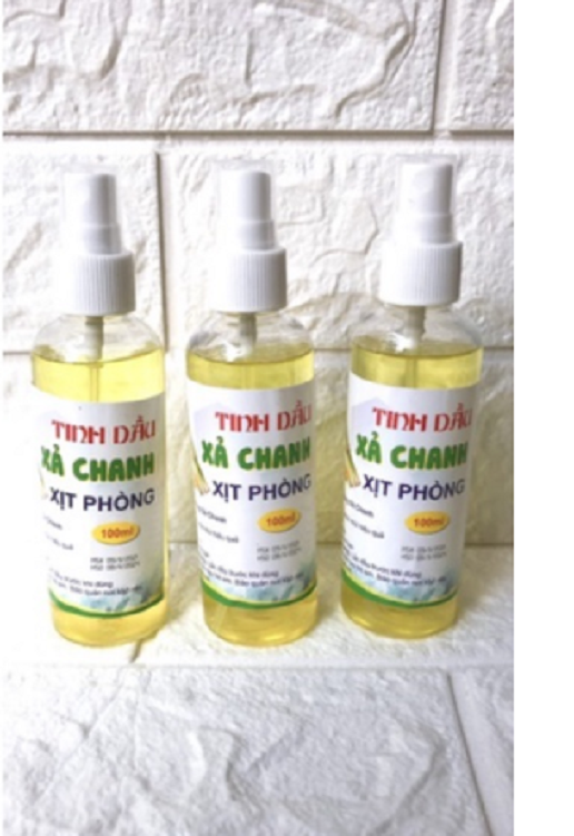 Tinh dầu xả chanh xịt phòng đuổi muỗi 100ml