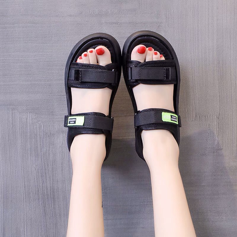 Free ship 50k dép quai hậu , sandal quai hậu học sinh nữ 2 quai dán hàng cao cấp 108