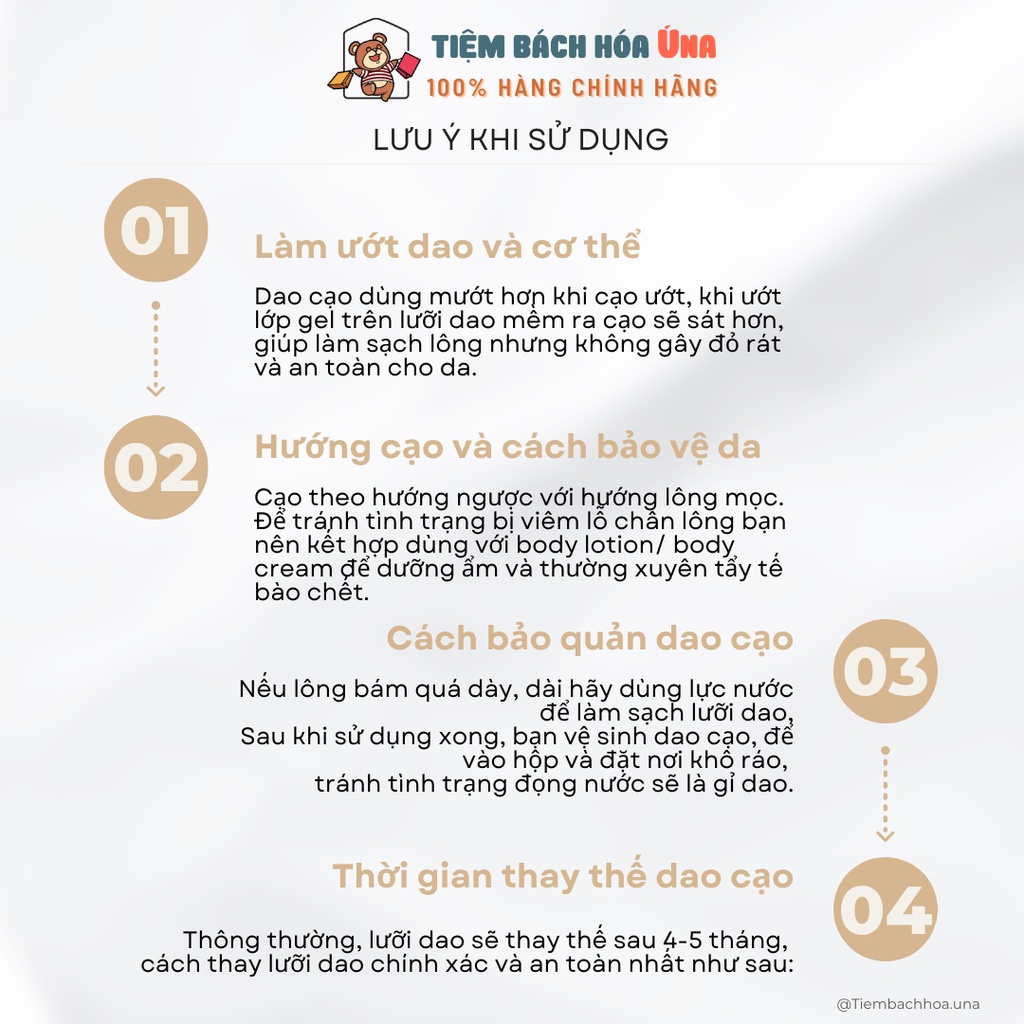 Đầu bơ thay thế dao cạo lông Schick Intuition
