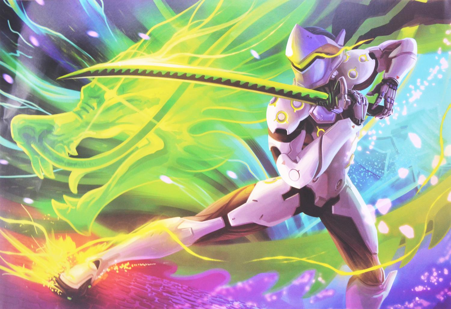 [7-11/12 VOUCHER 8%][thanh lý bán lỗ] Bộ 8 tấm poster Anime - Overwatch [AAM] [PGN23]