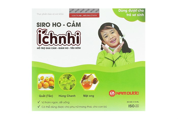 Siro cảm Ích nhi 30 gói