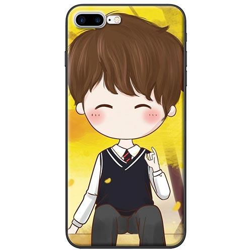 Ốp lưng iPhone 7 Plus, iPhone 8 Plus mẫu Nam sinh