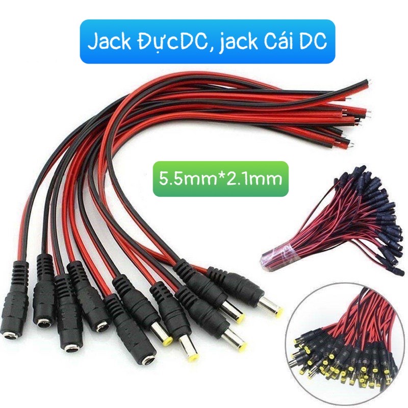 [Combo 10] Jack đực, Jack cái DC loại tốt